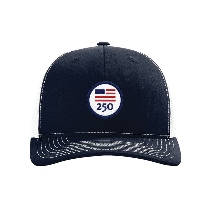 USA 250 HAT - NAVY/WHITE
