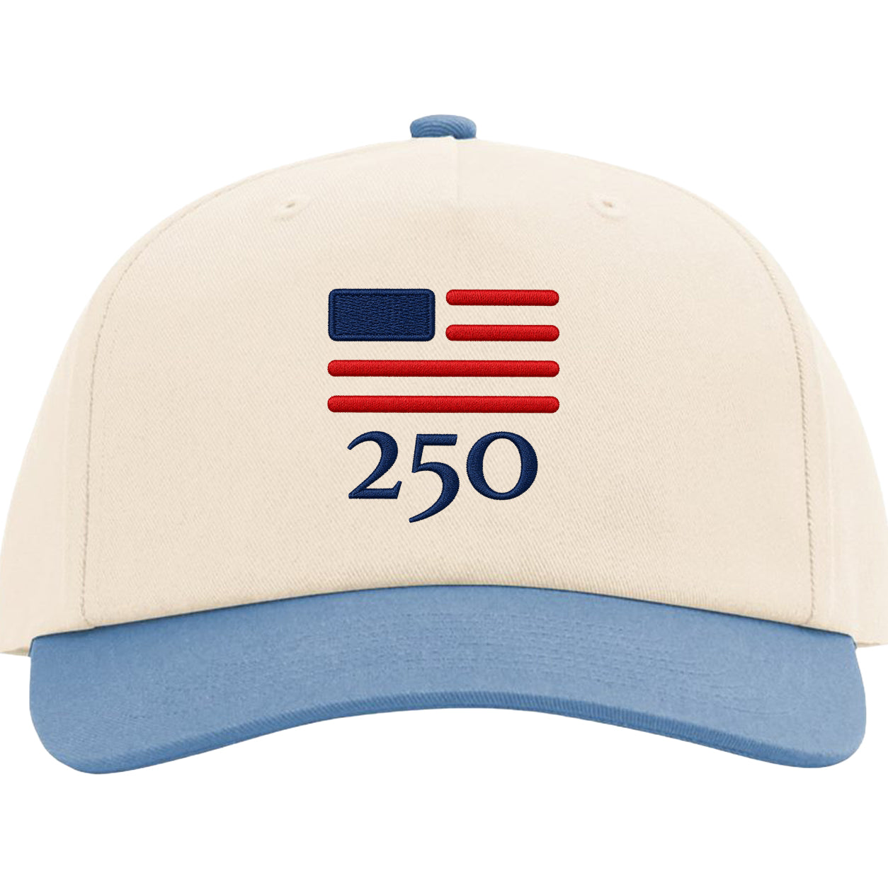 USA 250 HAT - CREAM/DENIM