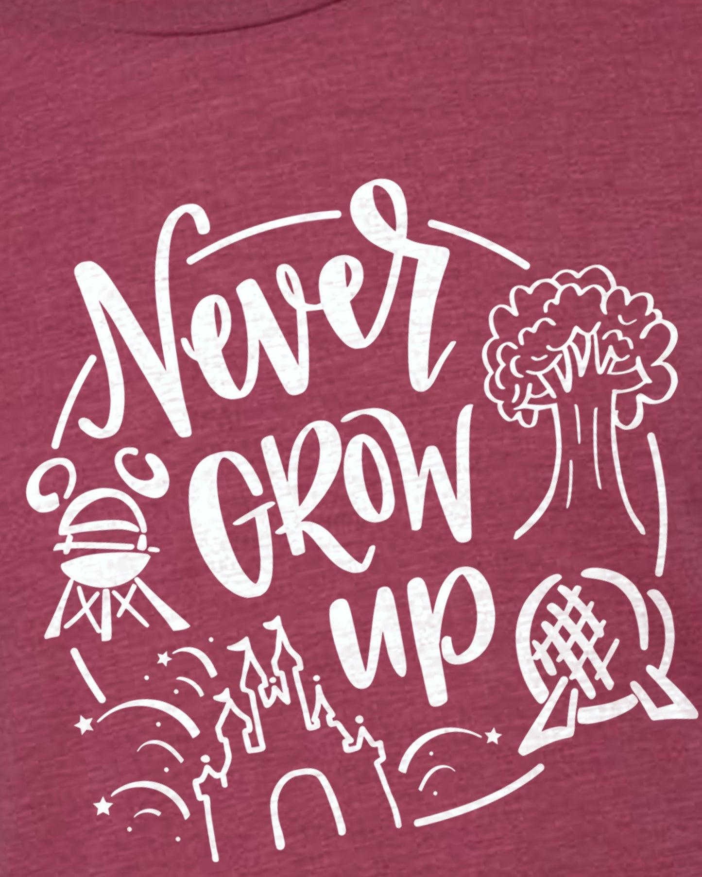 NEVER GROW UP