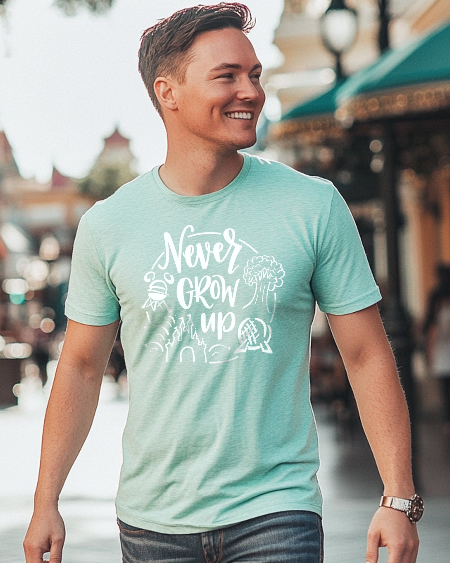NEVER GROW UP