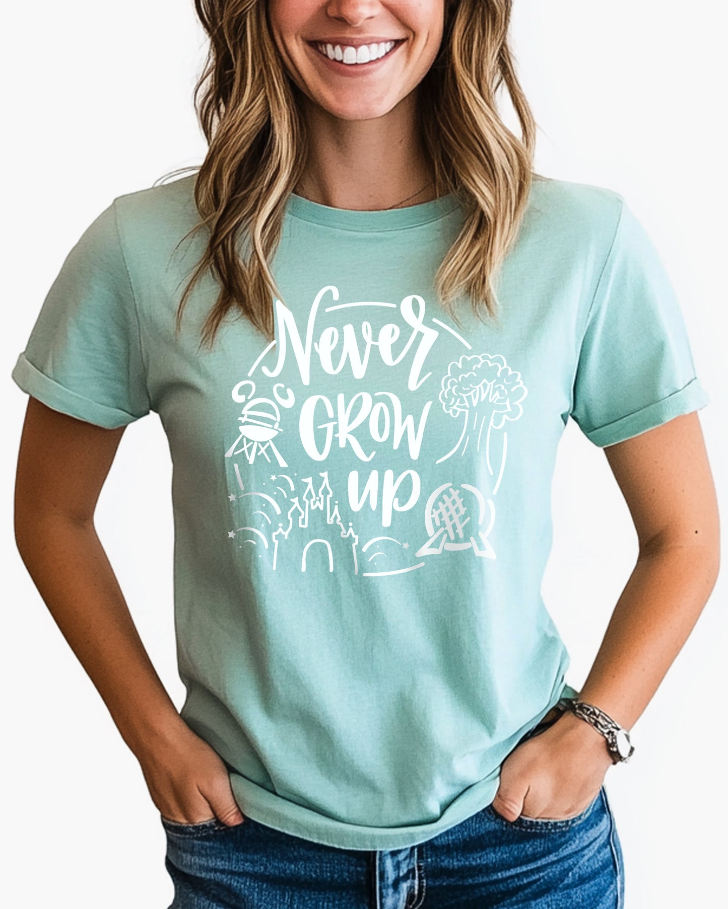NEVER GROW UP