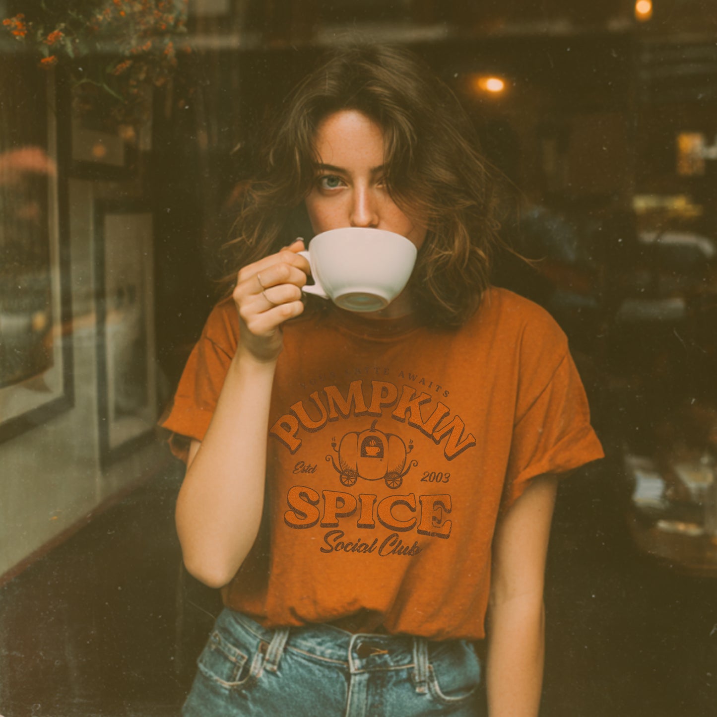 PSL YOUR LATTE AWAITS TEE
