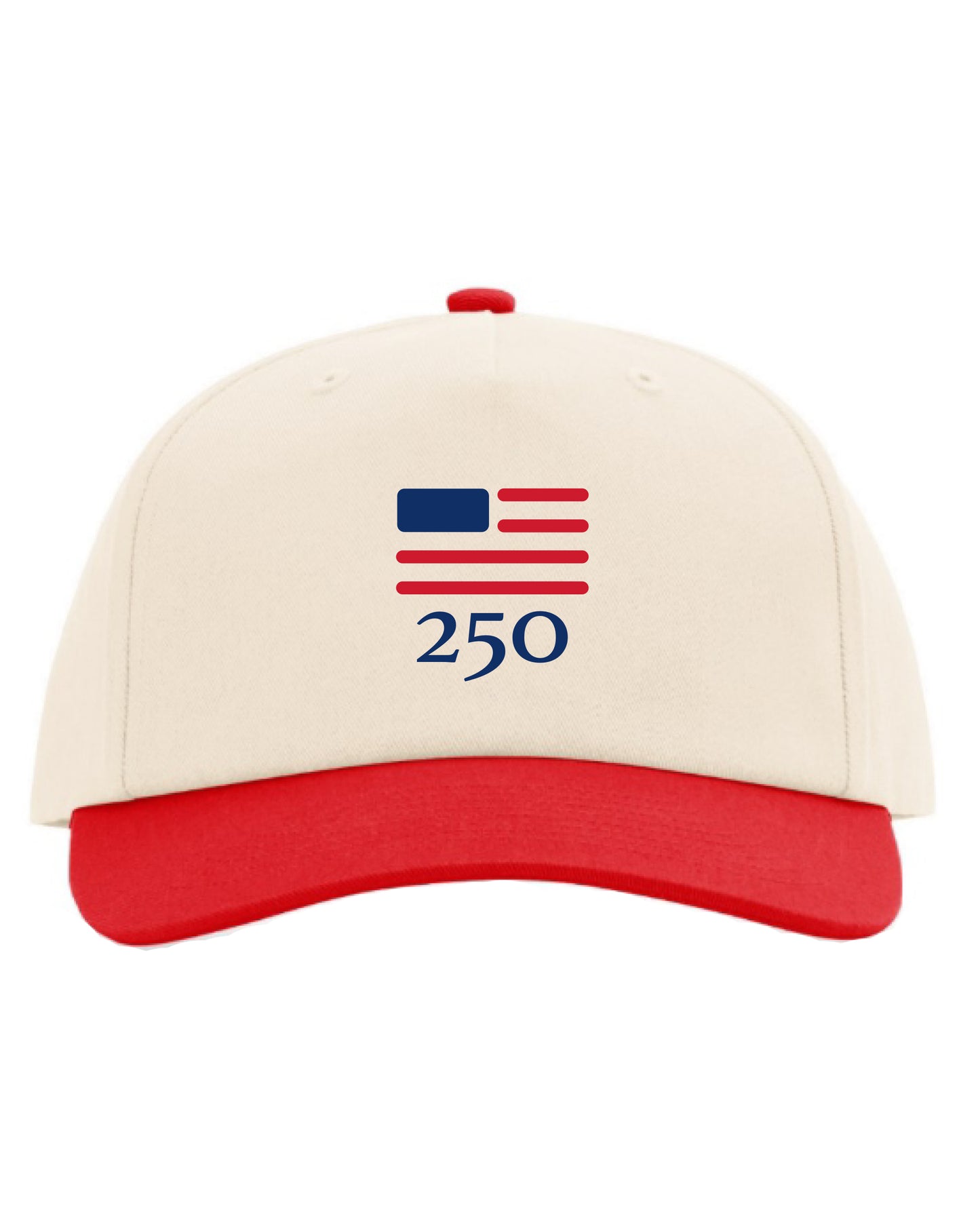 USA 250 HAT - CREAM/RED