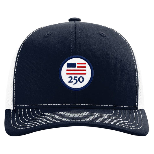 USA 250 HAT - NAVY/WHITE