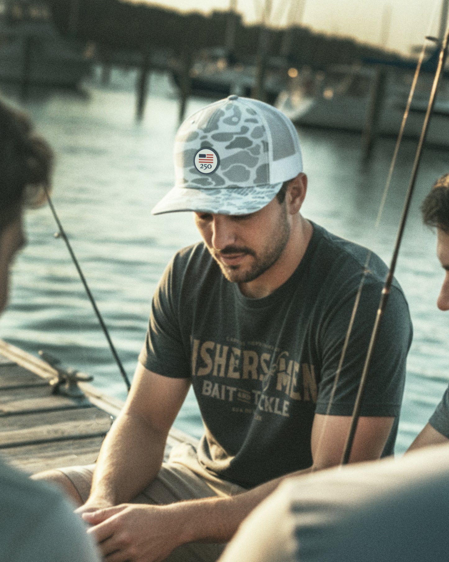 USA 250 HAT - BLIZZARD DUCK CAMO