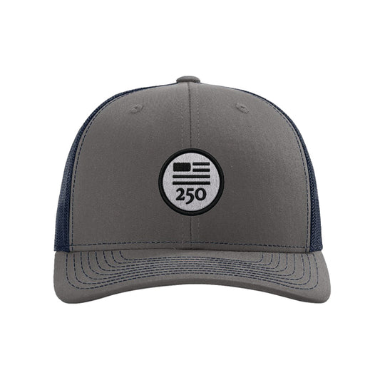 USA 250 HAT - CHARCOAL/NAVY