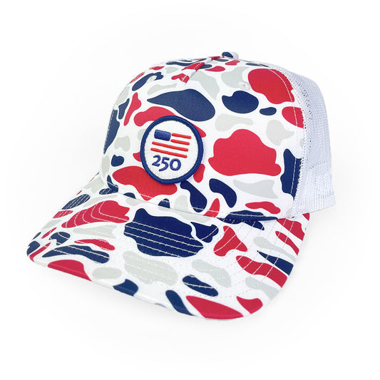 USA 250 HAT - AMERICAN DUCK CAMO