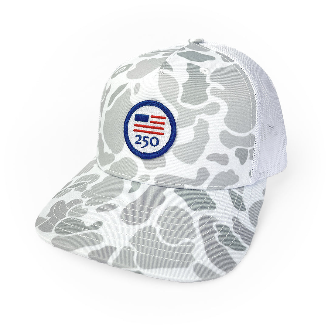 USA 250 HAT - BLIZZARD DUCK CAMO