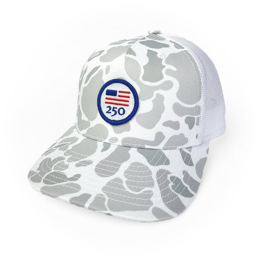 USA 250 HAT - BLIZZARD DUCK CAMO