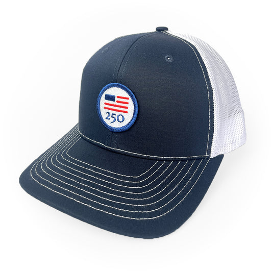 USA 250 HAT - NAVY/WHITE