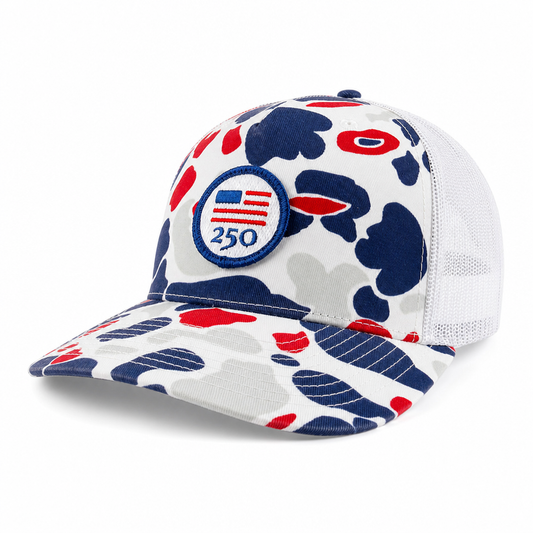 USA 250 HAT - AMERICAN DUCK CAMO