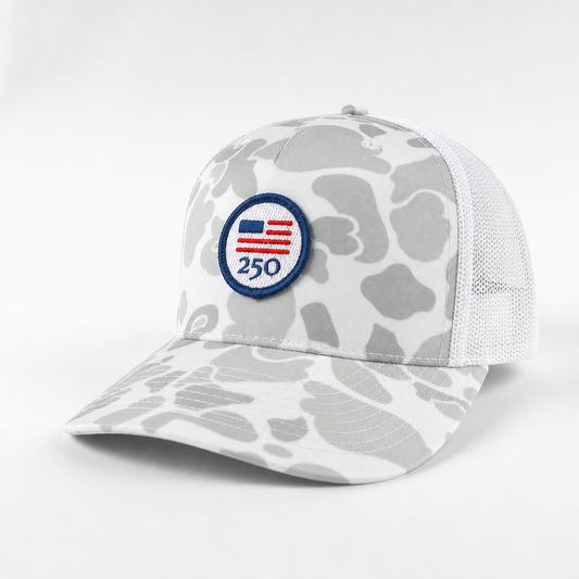 USA 250 HAT - BLIZZARD DUCK CAMO