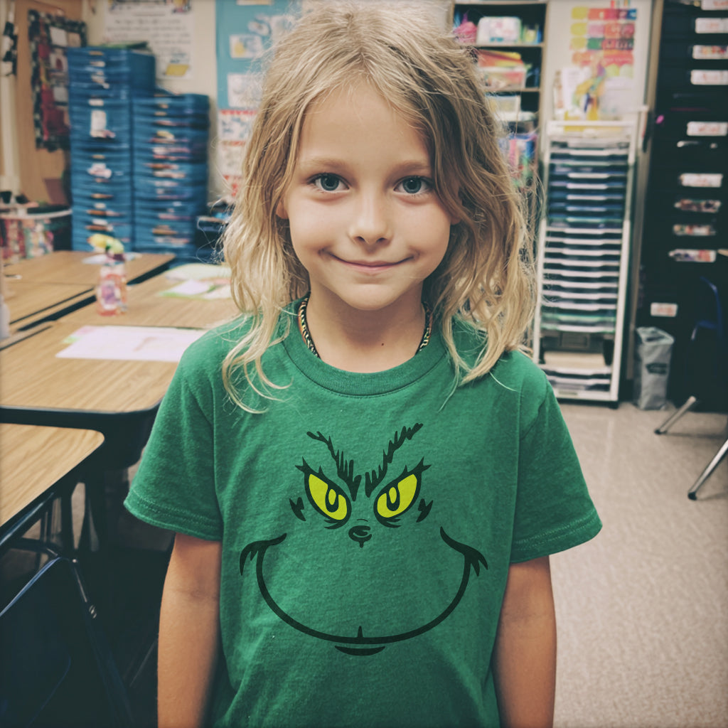 GRUMPY GREEN FACE YOUTH