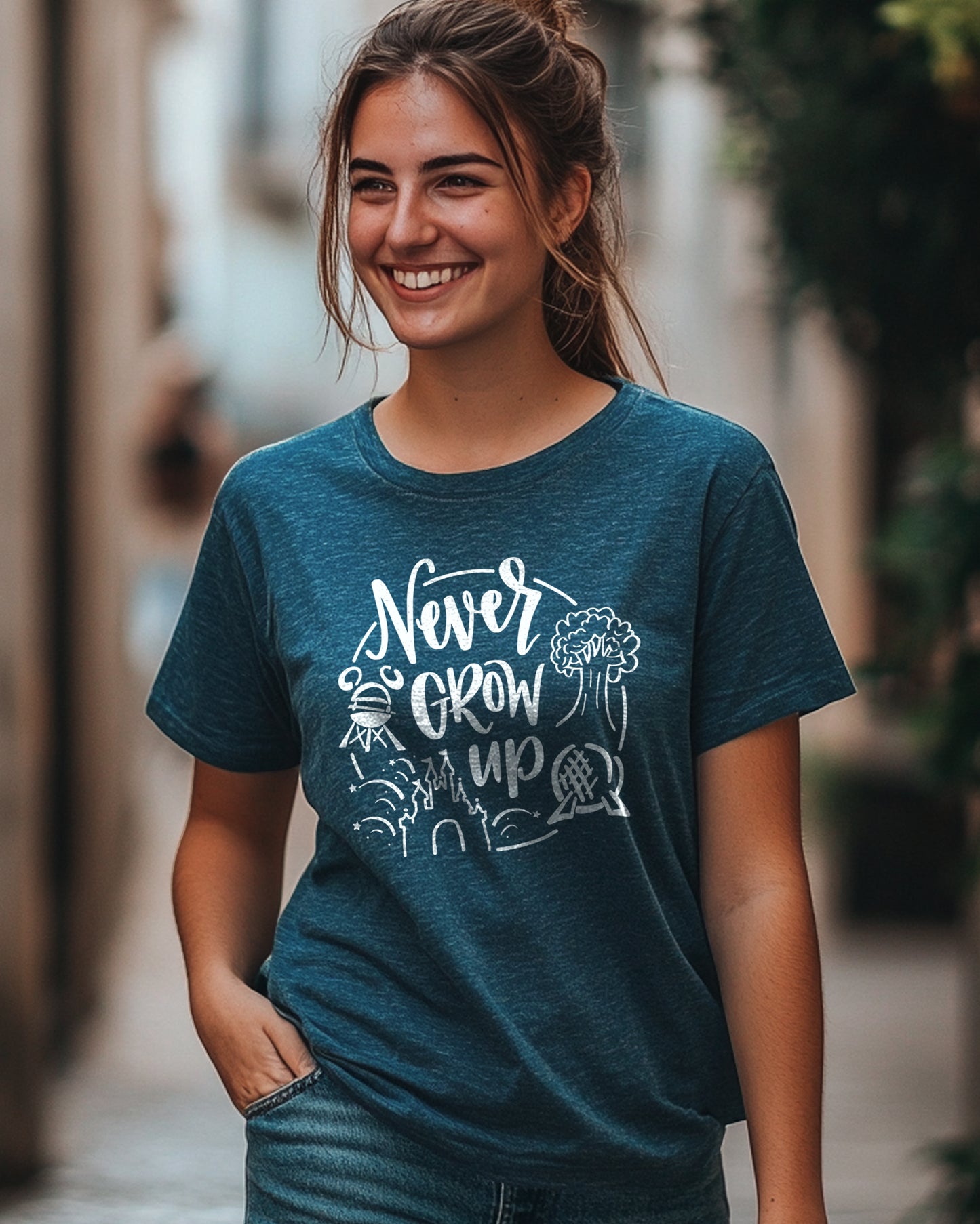 NEVER GROW UP