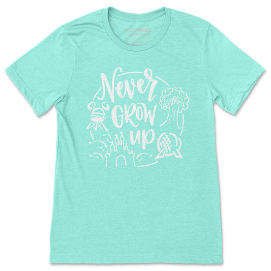 NEVER GROW UP