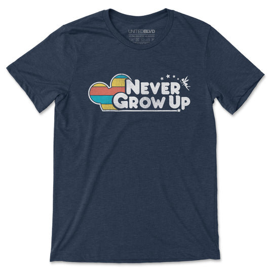 NEVER GROW UP