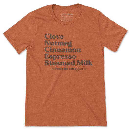 PSL INGREDIENTS TEE