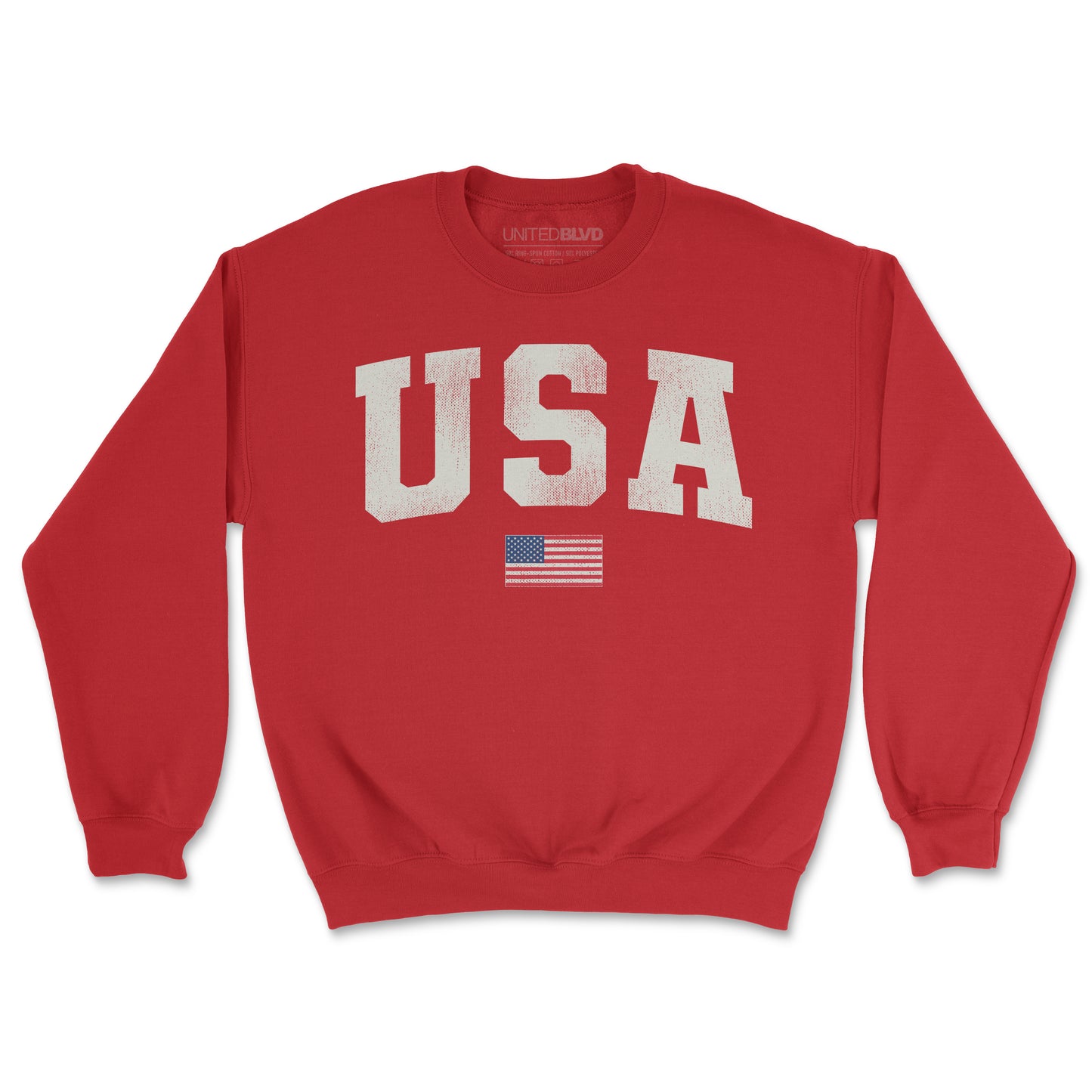 USA 250 SWEATSHIRT - RED