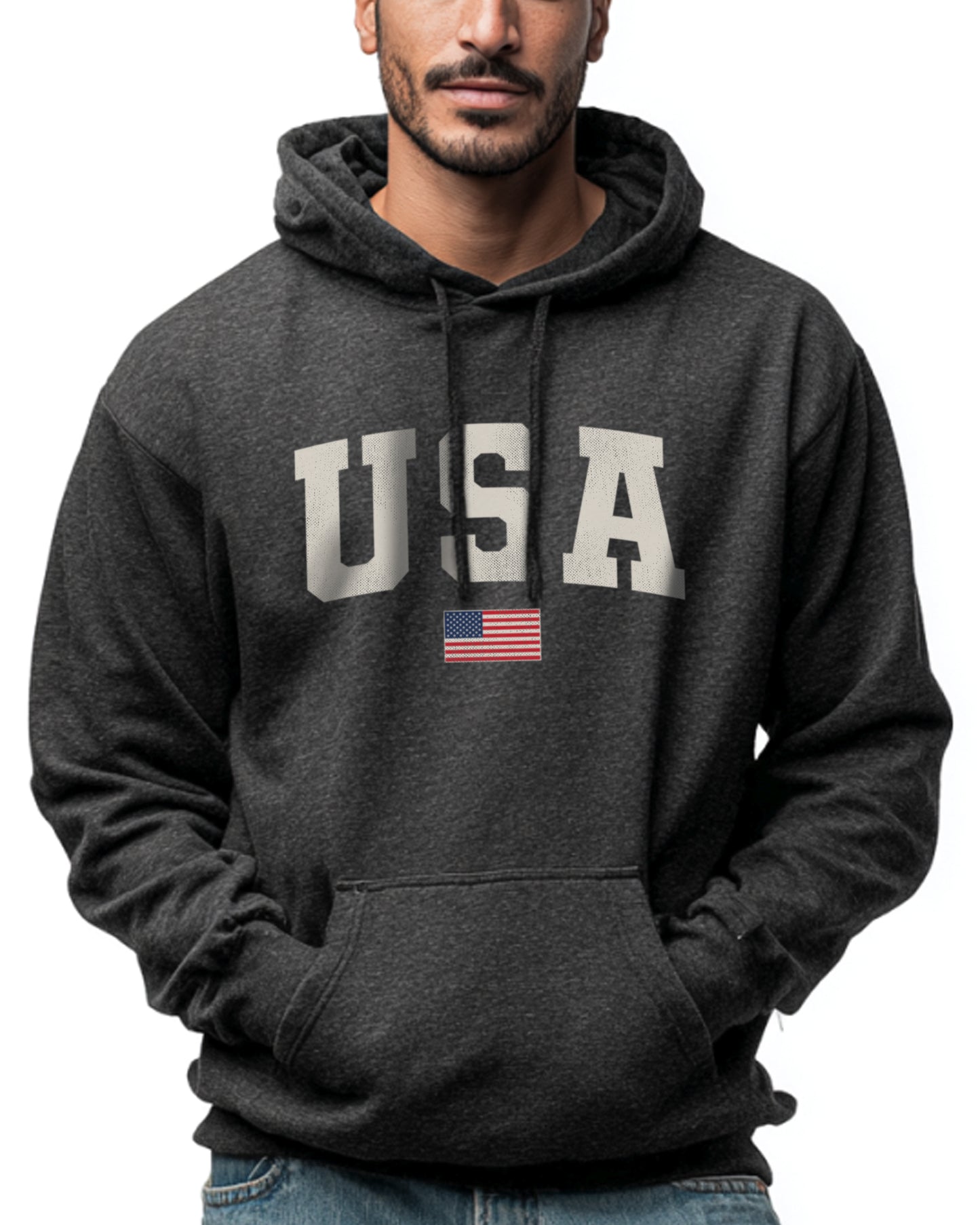 USA 250 HOODIE - GREY