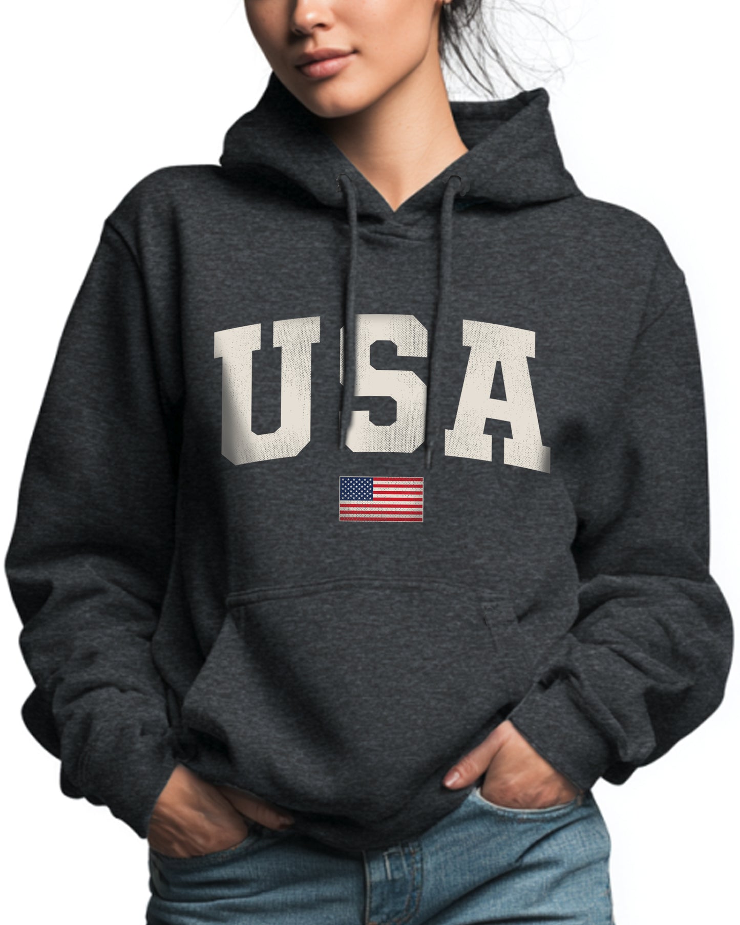 USA 250 HOODIE - GREY